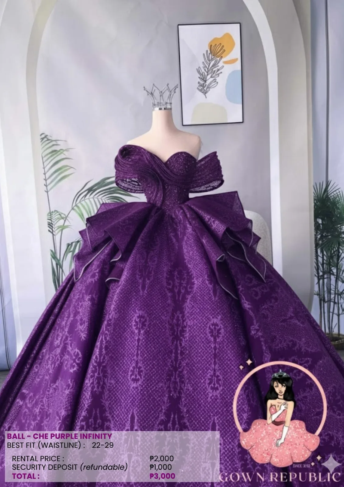 Ball Gowns: Purple 207